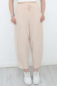Çımalı Şalvar Pantolon Krem2 - 5