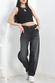 Balon Paça Kot Pantolon Füme - 4