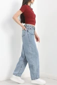 Baggy Kot Pantolon Çelikmavi1 - 4