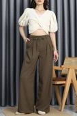 Kumaş Pantolon Kahve - 1