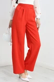 Kemer Cırtlı Pantolon Kırmızı thumbnail 5