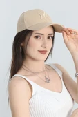 Nakışlı Şapka Bej - 1