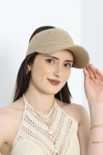 Vizör Şapka Kum - 1