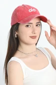 Nakışlı Şapka Açıkkırmızı - 1