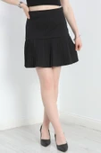 Pileli Mini Etek Siyahçizgili thumbnail 1