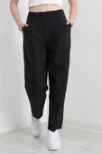 Paraşüt Kumaş Pantolon Siyah - 4