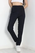 Orta Kalınlıkta Lastikli Pantolon Lacivert - 5