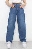 Baggy Kot Pantolon Mavi - 2