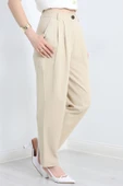 Gabardin Pantolon Bej - 3