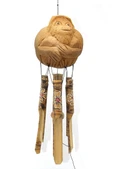Maymunlu Bambu Rüzgar Çanı - 2