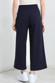 Pensli Bol Paça Pantolon Lacivert thumbnail 6