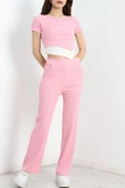 Bluzlu Kaşkorse Takım Pembe - 1