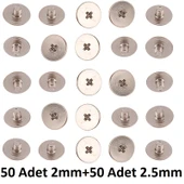 100 Adet Set Laptop Menteşe-LCD Ekran Vidası - 3