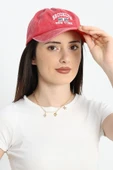 Baskılı Şapka Kırmızı - 1