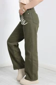 Palazzo Kot Pantolon Haki - 3
