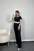 Bluzlu Kaşkorse Takım Siyah - 2