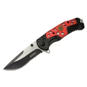 Lanmark Mx10b Kırmızı Testereli Outdoor Çakı 21 Cm - Otomatik, Perçinli - 1