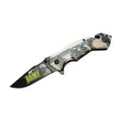 4 23 3 Army Kurtarma / Kamp Çakı 20cm - Yarı Otomatik, Cam Kırma Ve İp Kesme Aparatlı thumbnail 2