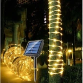 Solar Güneş Enerjili Hortum Kaplamalı Gün Işığı Led Aydınlatma 10 Mt - 1