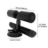 Mekik Çekme Spor Aleti Ayak Destekli Vantuzlu - 9