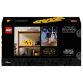 LEGO Star Wars Parçalarla Yapılan Star Wars Logosu 75407 - 4