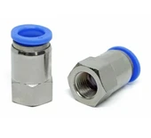 Pnömatik Dişi Rekor Bağlantı 10mm - 1/8 thumbnail 1