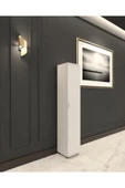 DEWOODY Banyo Dolabı Tek Kapaklı 5 Bölmeli Çok Amaçlı Dolap - 3