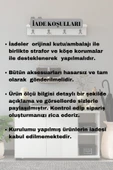 DEWOODY Şila Ayakkabılık Kapı Önü Vestiyer 2 Kapaklı Dolap - 5