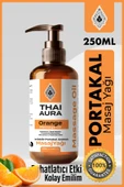 Thaialura 200ml Yenilebilir Portakallı Masaj Yağı Etkili Spa Masaj Yağı Rahatlatıcı Nemlendirici - 1