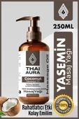 Thaialura Hindistan Cevizi Aromalı Masaj Yağı 250ml – Rahatlatıcı, Aromaterapi ve Etkili - 1