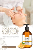 Thaialura 200ml Yenilebilir Portakallı Masaj Yağı Etkili Spa Masaj Yağı Rahatlatıcı Nemlendirici - 4