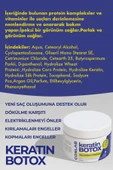 COSLAB Hair Botox Etkili Keratin, Argan ve İpek Proteinli Yoğun Saç Bakım Maskesi 300 ml - 2