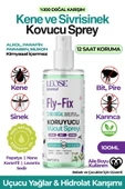 LEOSE BOTANICAL Kene Bit Sinek Ve Mikrop Kovucu Sprey Doğal Uçucu Yağlar Ve Hidrolatlar Karışımı Alkolsüz Parfümsüz - 6