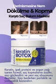 COSLAB Hair Botox Etkili Keratin, Argan ve İpek Proteinli Yoğun Saç Bakım Maskesi 300 ml - 3