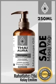 Thaialura 200ml Yenilebilir Sade Masaj Yağı: Doğal  Etkisiyle Thai Masajı Hisset Thai Aura - 1