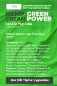 COSLAB Hempcream Green Power Masaj Kremi Kas, Eklem, Boyun, Ağrı Giderici Kenevir Kremi 100ml - 5