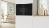 Bosch BFL524MB2 Siyah Ankastre Mikrodalga Fırın - 5