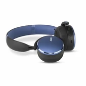 AKG Y500 Katlanır Kablosuz Bluetooth Kulaklıkları- Mavi - 1