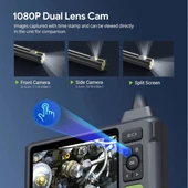 DEPSTECH 1080P Led Işıklı Çift Lensli Kanalizasyon Endoskopu 15.24 M - 5
