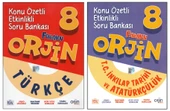 ORJİN 8. SINIF TÜRKÇE+İNKILAP KONU ÖZETLİ SORU BANKASI (2 KİTAP) - 1