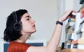 AKG Y500 Katlanır Kablosuz Bluetooth Kulaklıkları- Mavi - 6