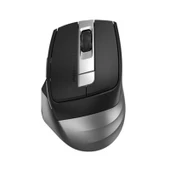 A4 Tech FB35C Kablosuz Mouse, Gri, Şarjlı, Bluetooth+2.4G Nano, 2400Dpi - 1