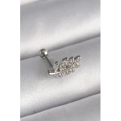 316l Çelik Gümüş Renk Zirkon Taşlı Dal Tragus Piercing - Tj-pr1259 Tg-53-vice/(1395) 2349 thumbnail 1