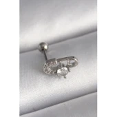 316l Çelik Gümüş Renk Zirkon Taşlı Toplu İğne Tragus Piercing - Tj-pr1275 Tg-53-vice/(1395) 2364 thumbnail 1
