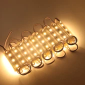 10 Adet 5 Watt GÜN IŞIĞI 3000K IP65 Modül Led, 10 Adet Magnetli, Çok Kaliteli 3000K. Işık Modül Led thumbnail 1