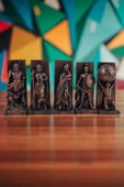 AYDİZAYN Polyester Antik Yunan Tanrıları 5'li Magnet Set - 1