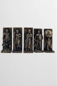 AYDİZAYN Polyester Antik Yunan Tanrıları 5'li Magnet Set thumbnail 3