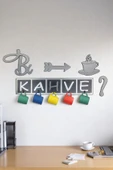 AYDİZAYN Bi Kahve Mutfak Fincan ve Kupa Askılığı - 3