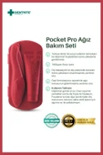 Dentiste Pocket Pro Susuz Fırçalama Seyahat Seti (Kırmızı) - 2