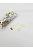 EvimHobi Dekoraktif Yapışkanlı Aynalı Pleksi Yıldız 3x3cm - 100 Adet - 1